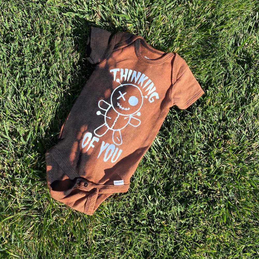 Halloween Onesie 6-9M *Custom*